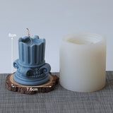 Simple Wind Scented Candles DIY - Roman Column Design