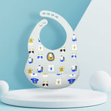 Baby Feeding Newborn Cartoon Aprons Adjustable Baby Bibs Burp Cloth - Minihomy