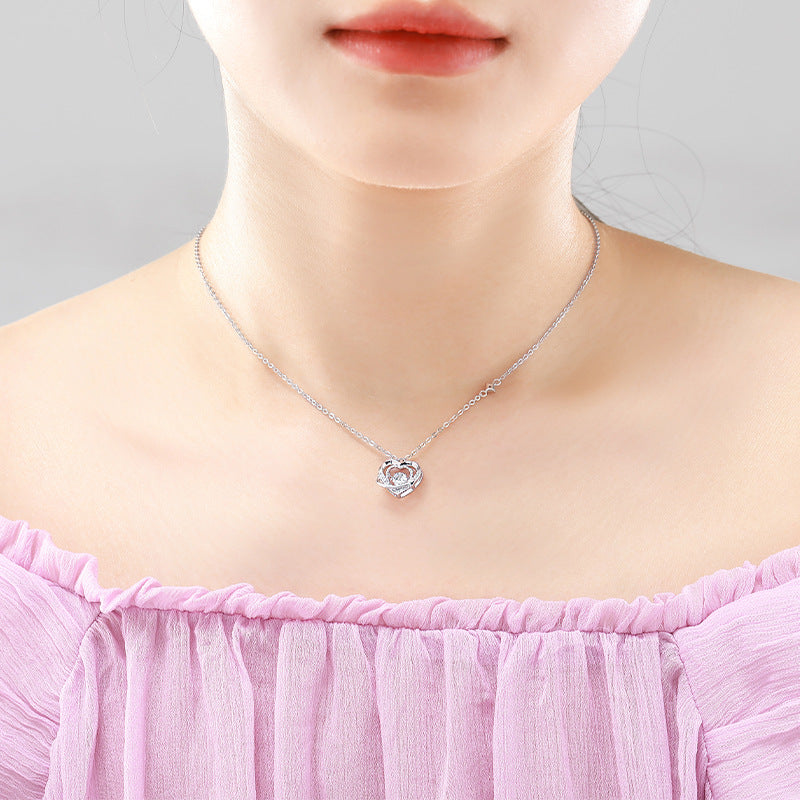 Heart Necklace S925 Sterling Silver - Minihomy