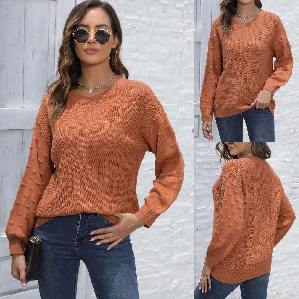 Cozy Up in Style: Women's Pullover Sweater for Autumn & Winter - Minihomy