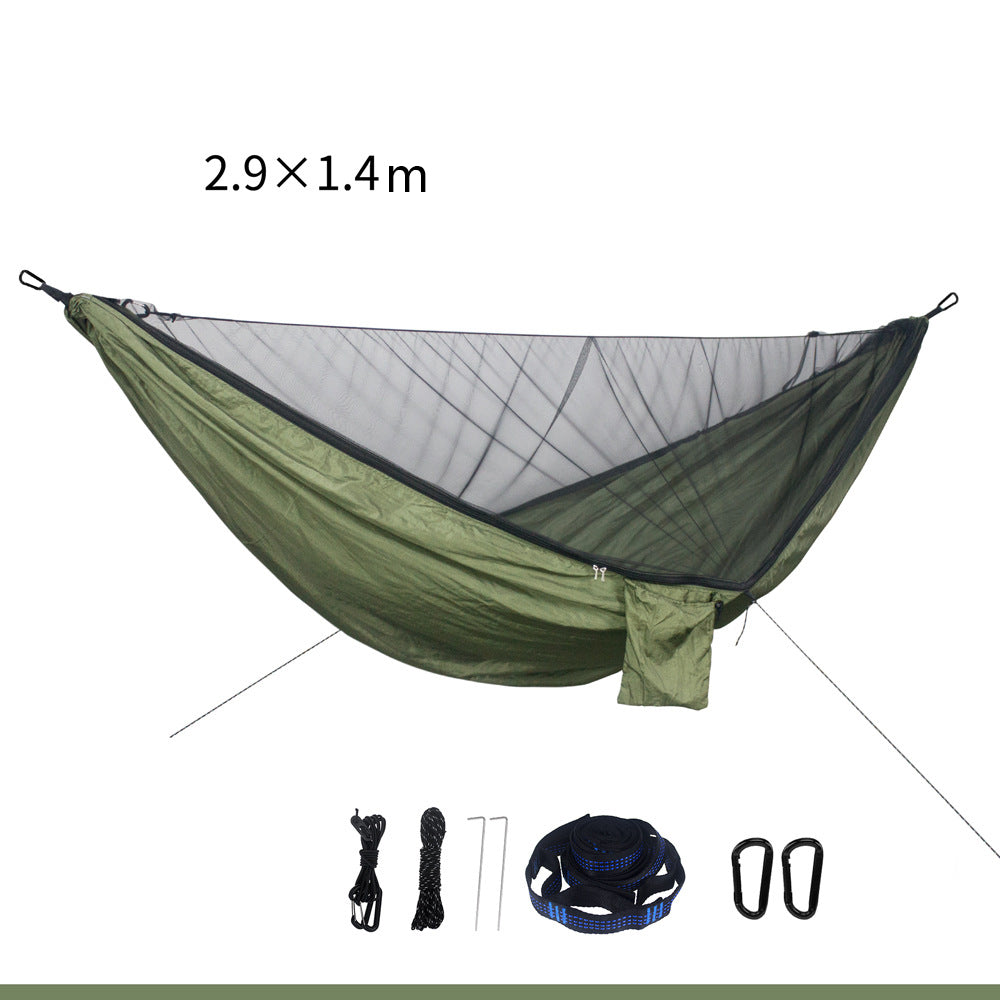 Anti-mosquito outdoor camping hammock - Minihomy