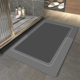 Modern Simple Soft Diatom Ooze Floor Mat Bathroom Absorbent Easy-to-dry Foot Mat