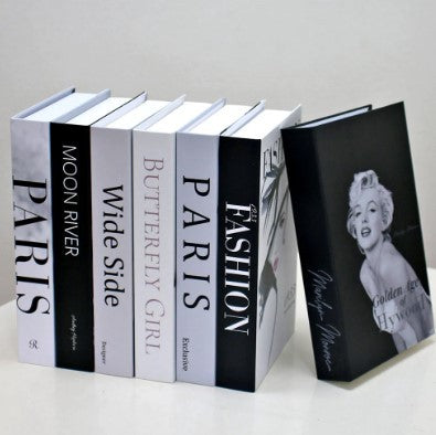 Openable Fake Books for Decor | Luxury Faux Book Set for Shelves