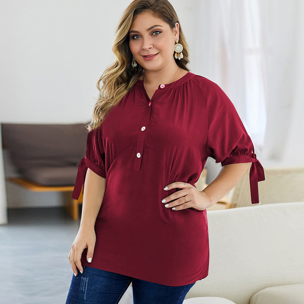 Plus size fashion t-shirt