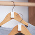 Plastic Closet Stack Hanger Rack Multi-function Wardrobe Space-saving Hanger Coat Hook - Minihomy