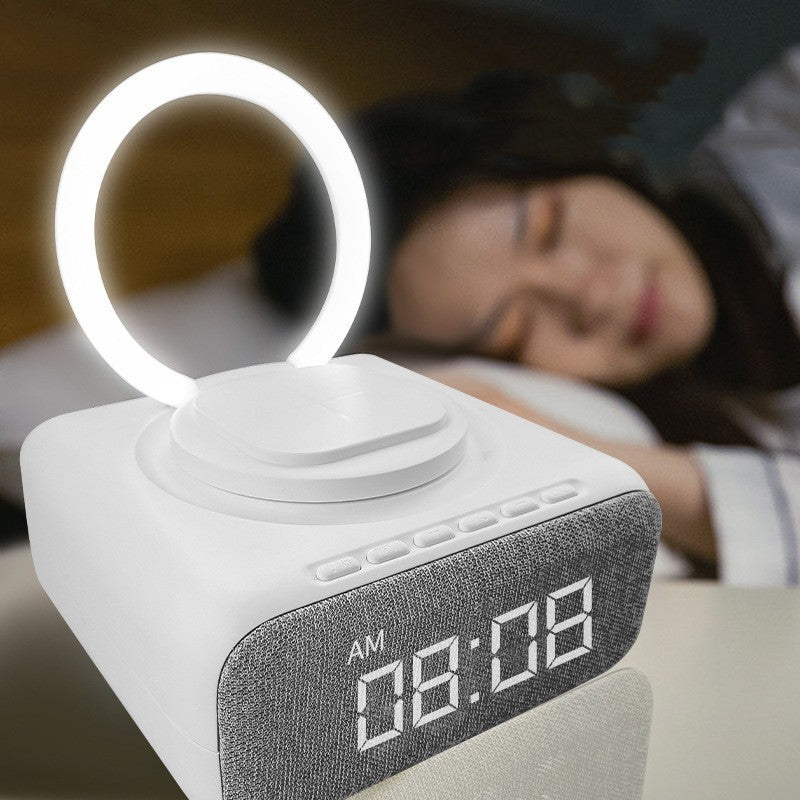 Wireless Clock Charging Audio 6-in-1 Bluetooth Speaker