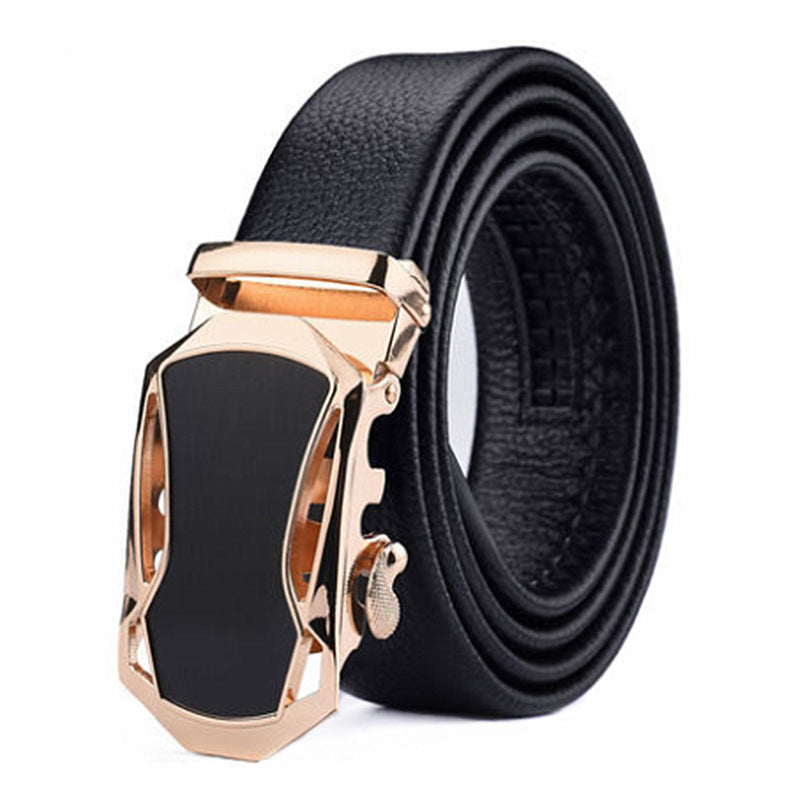 Men's Plus Size Extended Belt with Automatic Buckle