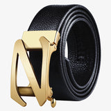 Men's Plus Size Extended Belt with Automatic Buckle