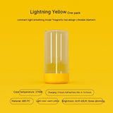 Rechargeable LED Camping Lantern - Type-C, Portable, High Transparency, Anti-Drop, Atmosphere Light