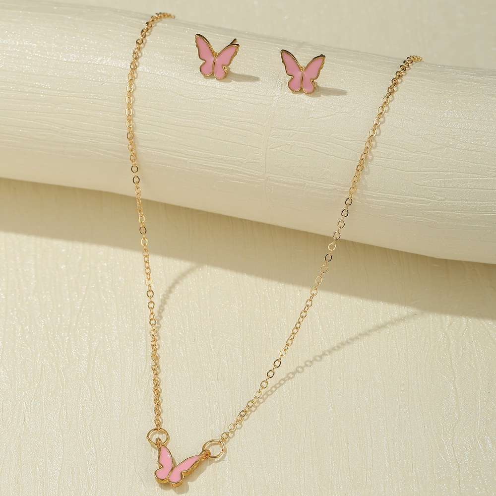 Butterfly Jewelry Set Creative Retro Simplicity - Minihomy