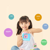 Early Learning English Machine for Kids: Educational Card Toys