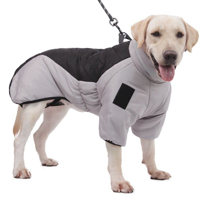 Winter Dog Coat - Waterproof Pet Clothes for Medium to Large Dogs