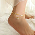 Double Shell Butterfly Anklet Necklace - Minihomy