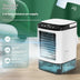 Portable Air Cooler Fan with Dual Spray & USB Charging - Desktop Air Conditioner - Minihomy