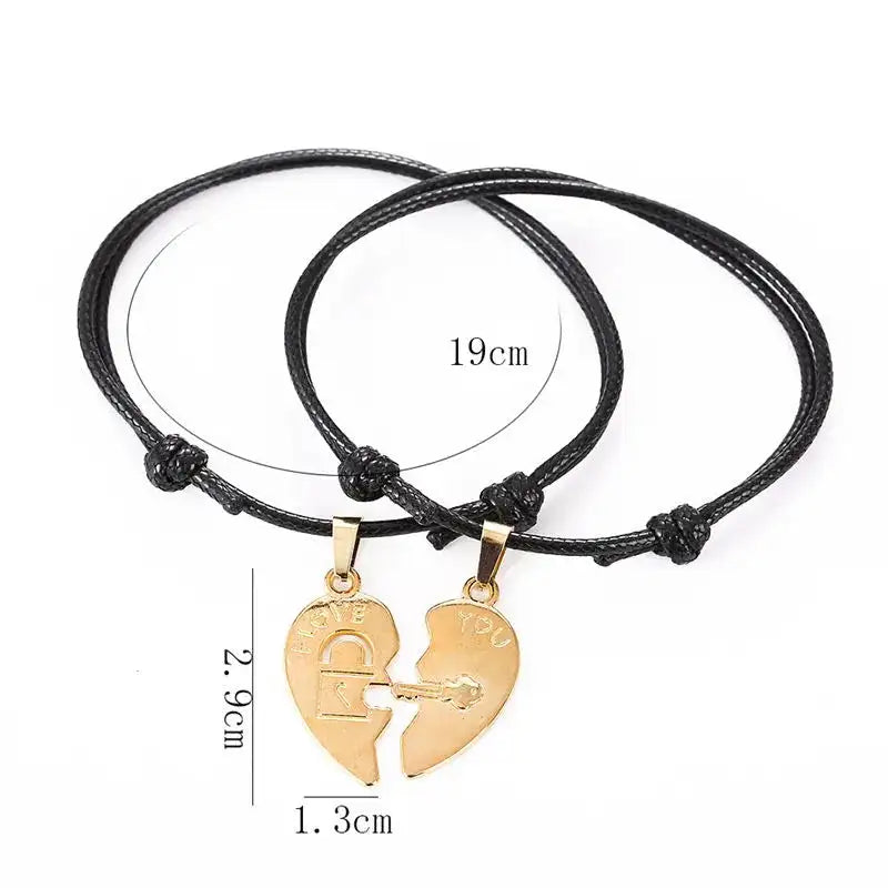 Couple Girlfriends Bracelets - Simple Couple Accessories - Minihomy