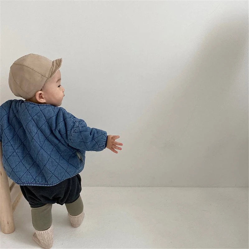 Baby Autumn Winter Cowboy Coat - Minihomy