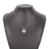 Punk Metal Chain Single Layer Necklace