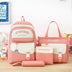 4-Piece School Backpack Set for Junior & Senior High School Students - Minihomy