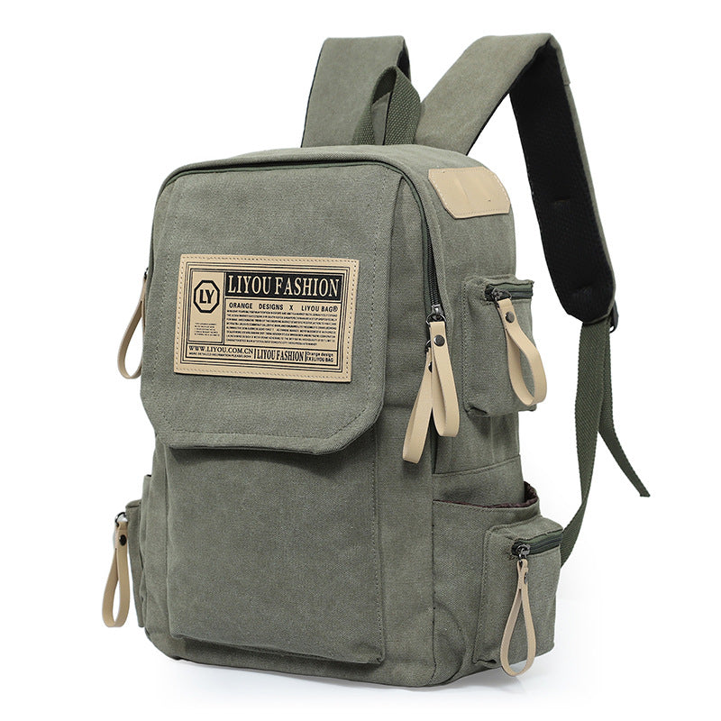 Canvas Leisure Sports Travel Backpack - Minihomy