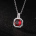 Perfume Bottle Pendant Necklace Women's Full Diamond - Minihomy