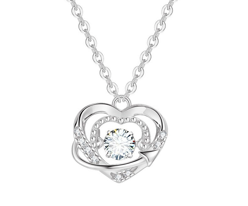 Heart Necklace S925 Sterling Silver - Minihomy