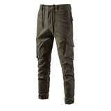 Men's Versatile Multi-pocket Solid Color Trousers