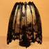 Halloween Lampshade Black Lace Spider Mesh - Minihomy