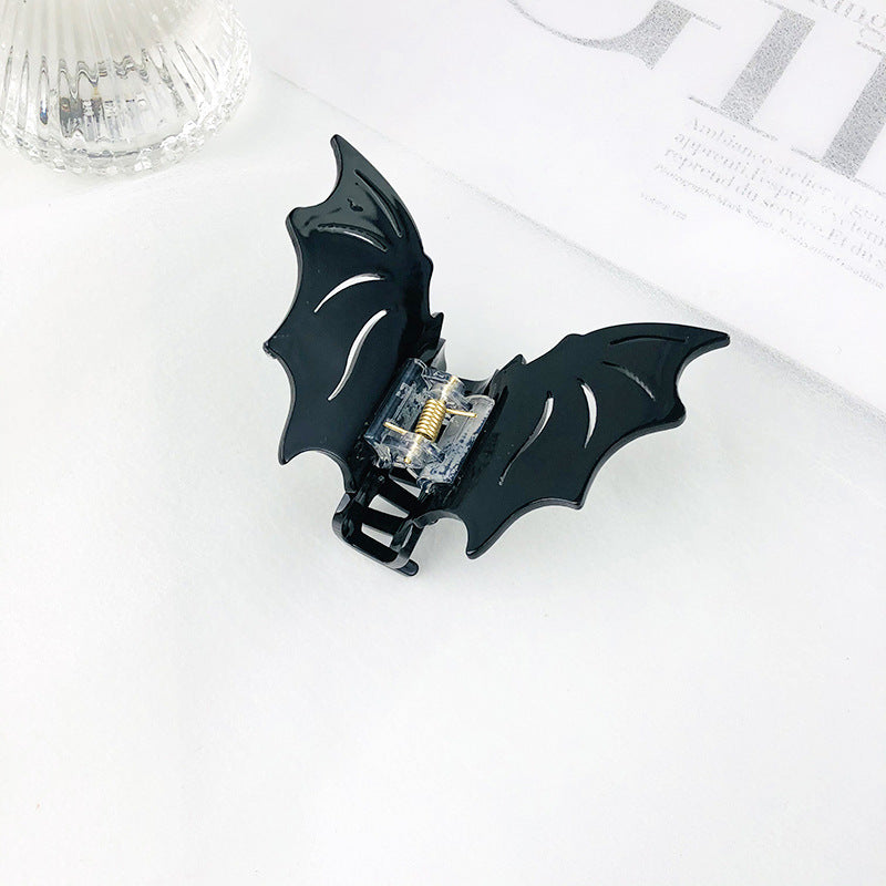 Bat Barrettes Halloween Funny Girl - Minihomy