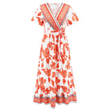 Women's Retro Exotic Printed Dress