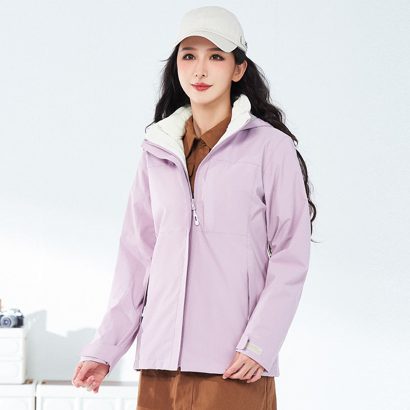 Three-in-One Removable Thick Warm Jacket