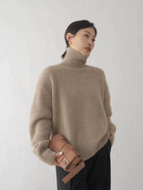 Women's All-match Knitted Pullover Sweater