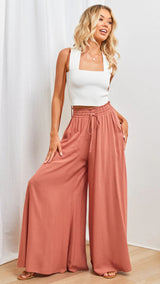 Spring and Summer Casual Wide-Leg Popular Loose Casual Trousers