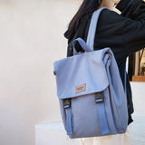 Canvas School Backpack for Girls - College, Junior High & Middle School Students - Minihomy