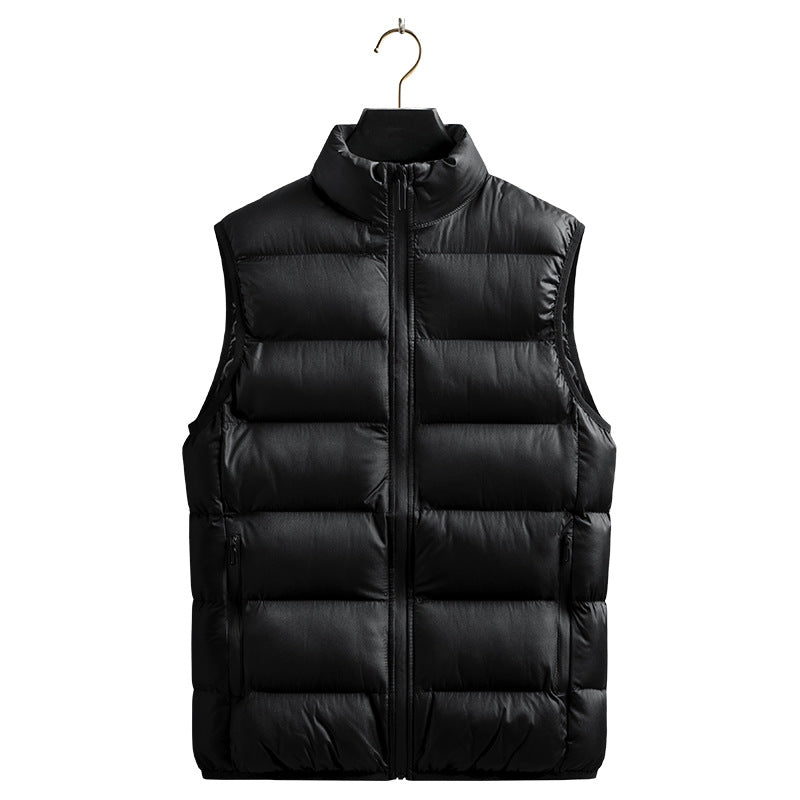 Down Jacket Vest Men's Coat Thickened Warm - Minihomy