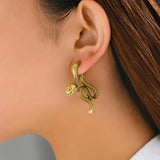 Ear Clip Women's Cool Style Personality Simulated Snakes Trendy Detachable