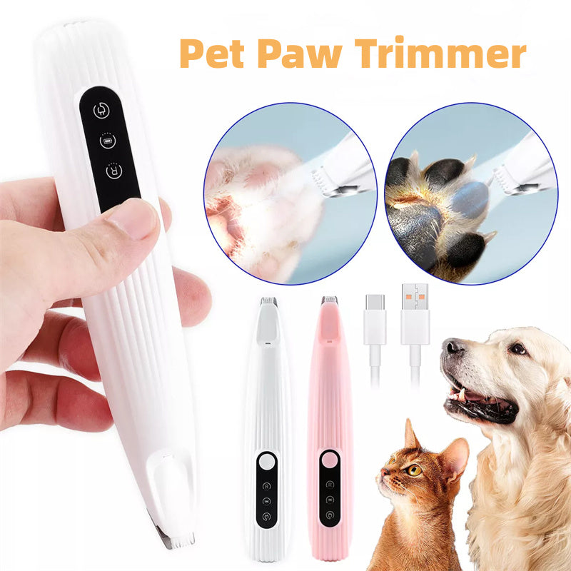 Electric Pet Hair Clipper - LED Shaving for Dogs & Cats