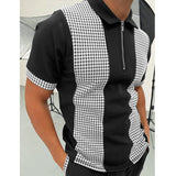 Men's Polo Shirt Men Solid Polo Shirts Brand Men Short-Sleeved Shirt