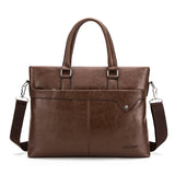 Men's Business Horizontal Briefcase Handbag: Style Meets Functionality - Minihomy