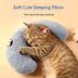 Dog Cat Sleeping Moon Pillow - Small Plush Pillow for Pets - Minihomy