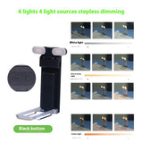 LED Book Light Clip-on Reading Lamp - USB Rechargeable