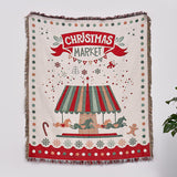 Christmas Sofa Multi-functional Sofa Blanket