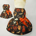 Halloween Small Dog Clothes Pet Dress Pumpkin Print Dress Chihuahua Yorkie Mesh Dress - Minihomy