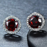 Female Cute Fashion Zircon Earrings Jewelry - Minihomy