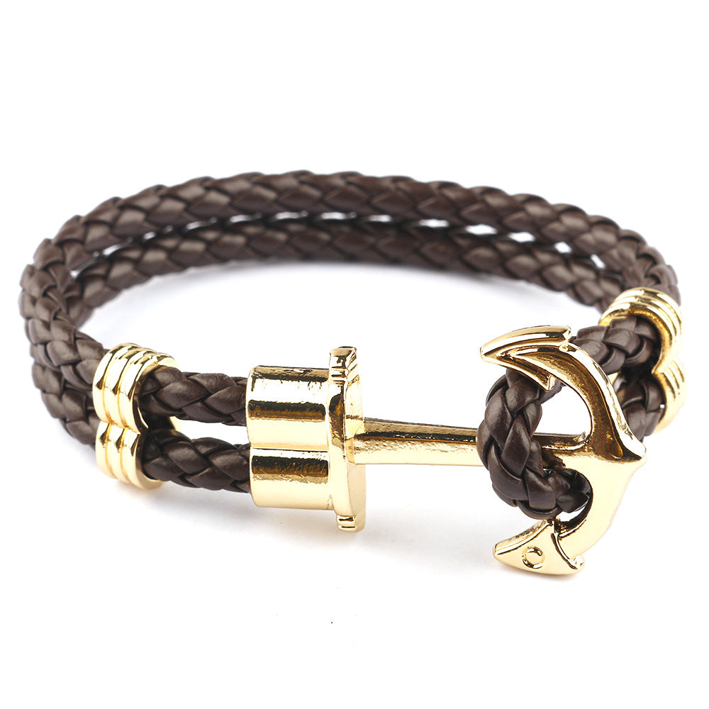 Creative Bracelet Hand-woven Boat Anchor - Minihomy