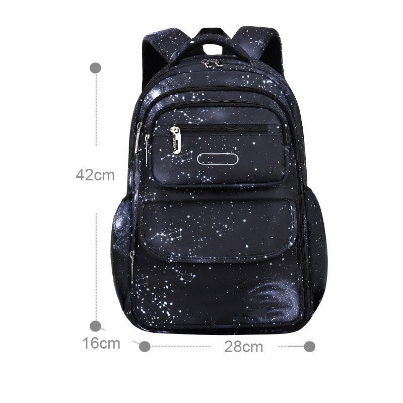 Schoolbag For Primary School Students Side Refrigerator Open Large Capacity Bags