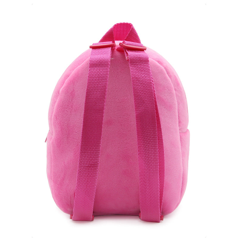 Cute Cartoon Animal Radish Rabbit Plush Backpack - Minihomy