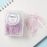 Macaron Color Paper Clip Creative Office Products - Minihomy