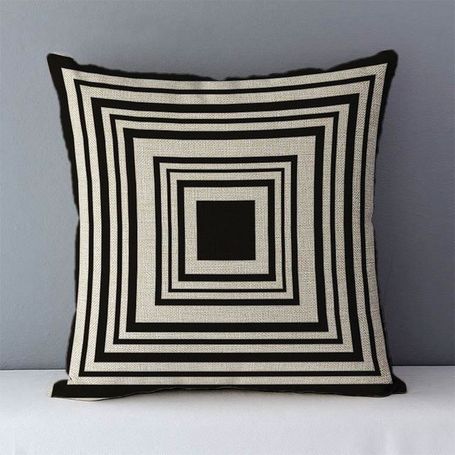 Geometric Abstract Home Decoration Printing Pillow Case