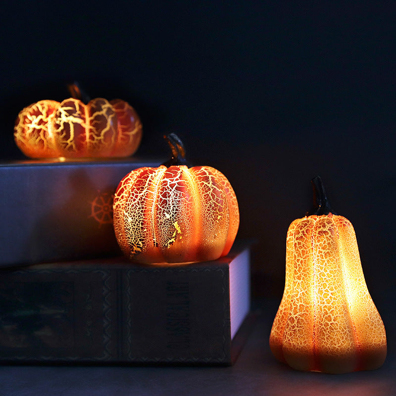 Halloween Pumpkin Lantern - Simulation LED Candle Lamp - Minihomy