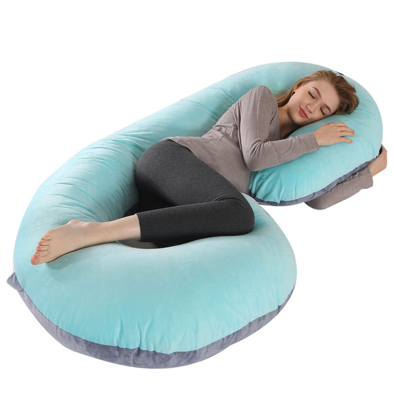 Multi Functional Folding Maternity C Shaped Full Body Sleeping Pillow Pregnancy Body - Minihomy